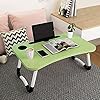 Laptop-Bed-TablePortable-Lap-DeskNotebook-Stand-Reading-HolderNotebook-Table-Dorm-Desk-with-Foldable-Legs-Cup-Slotfor-Eating-BreakfastReadingWatching-Movie-on-BedSofa60-x-40cmGreen Laptop Bed Table,Portable Lap Desk,Notebook Stand Reading Holder,Notebook Table Dorm Desk with Foldable Legs & Cup Slot…