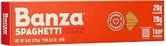 Banza Spaghetti Pasta from Chickpeas - Gluten Free, High Protein, and Lower Carb Protein Spaghetti Chickpea Pasta - 8oz