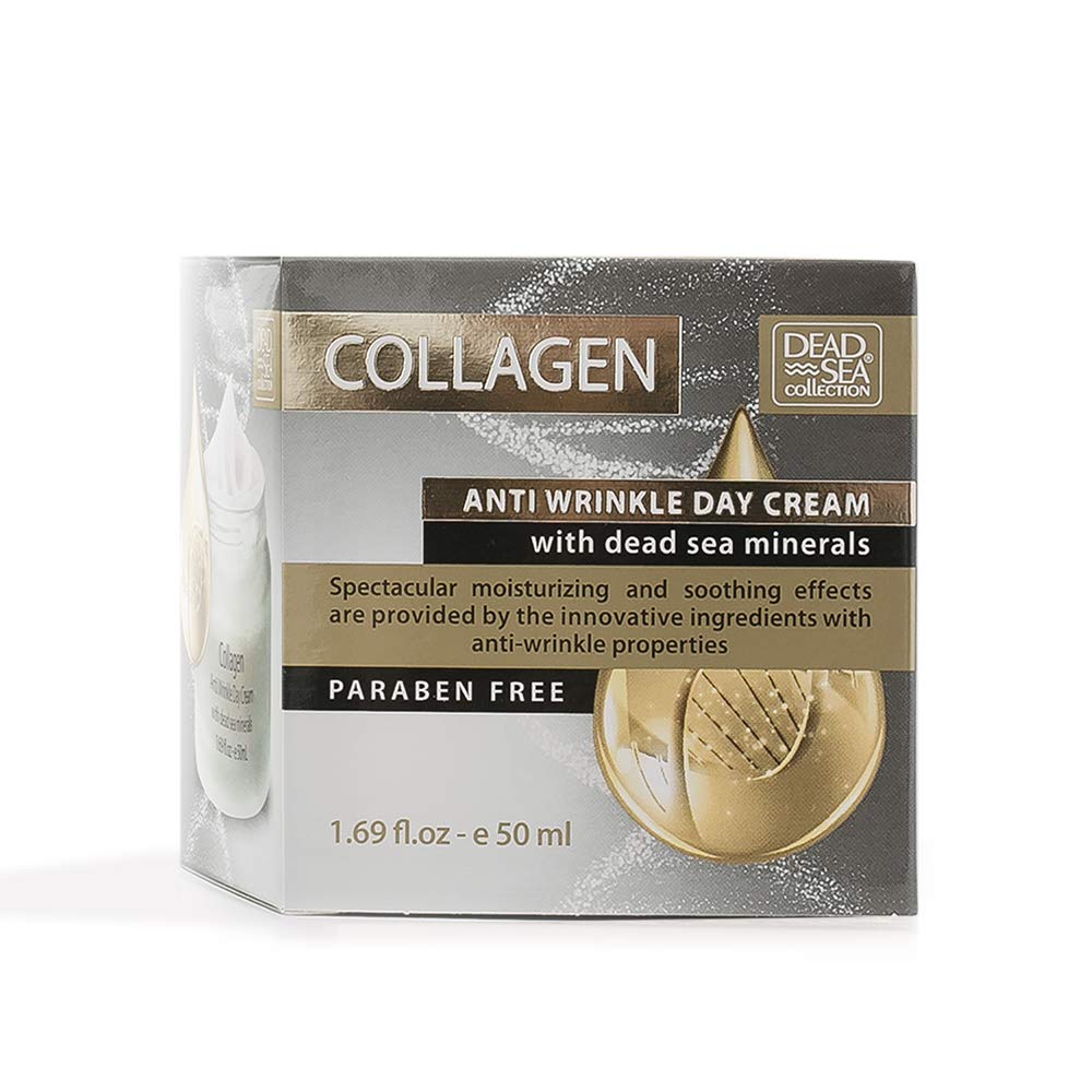 collagen anti aging day cream with dead sea minerals