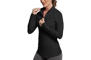 GGOV Golf Shirts for Woman UPF 50+ Sun Protection Quick Dry Lightweight Long Sleeve Polo Shirts for Woman Rash Guard