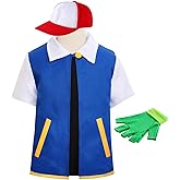 MINIBBYY Adult Kids Unisex Costume Cosplay Jacket Gloves Hat Sets for Trainer Halloween Hoodie