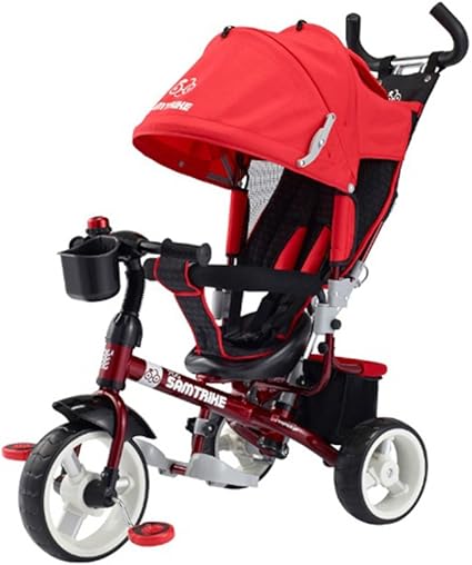 Samchulli Samtrike 700 De Velo Pour Enfant Tridke Tricycle Enfant Bebe Jouet Pour Velo Avec Housse Pluie Vent Exclusif Rouge Rouge Amazon Ca Sports Outdoors