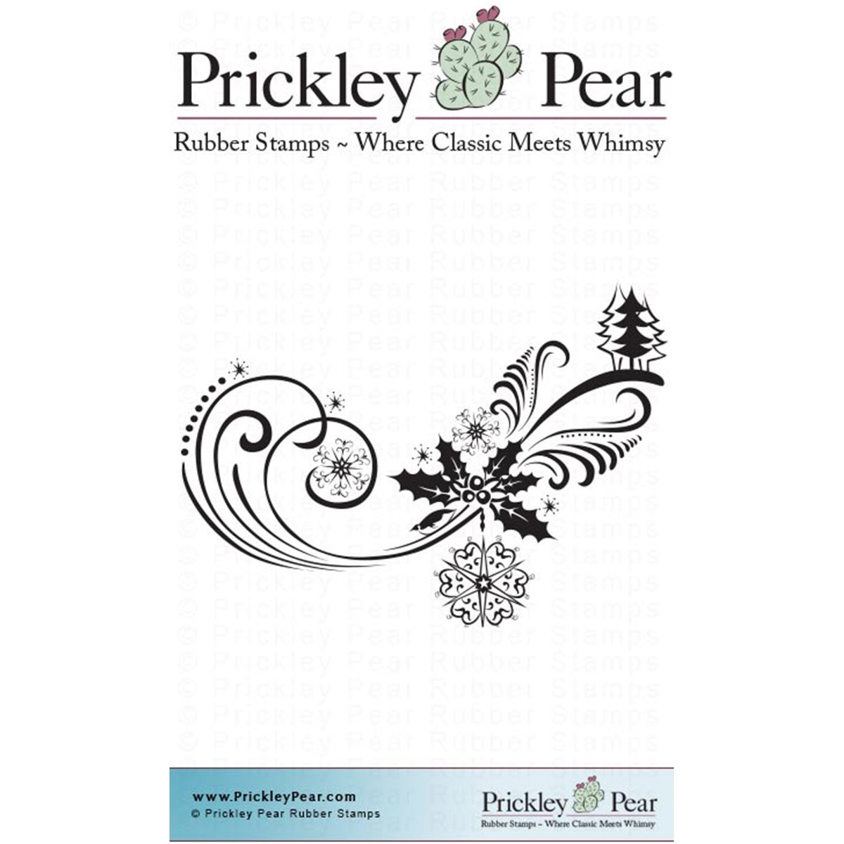Prickley Pear Cling Stamps 4.25 x 3-inch, Multi-Colour, 0.64 x 6.99 x 15.88 cm