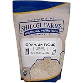 Shiloh Farms Organic Graham Flour - 24 Ounce Bag - Coarsely ground from whole grain hard red spring wheat