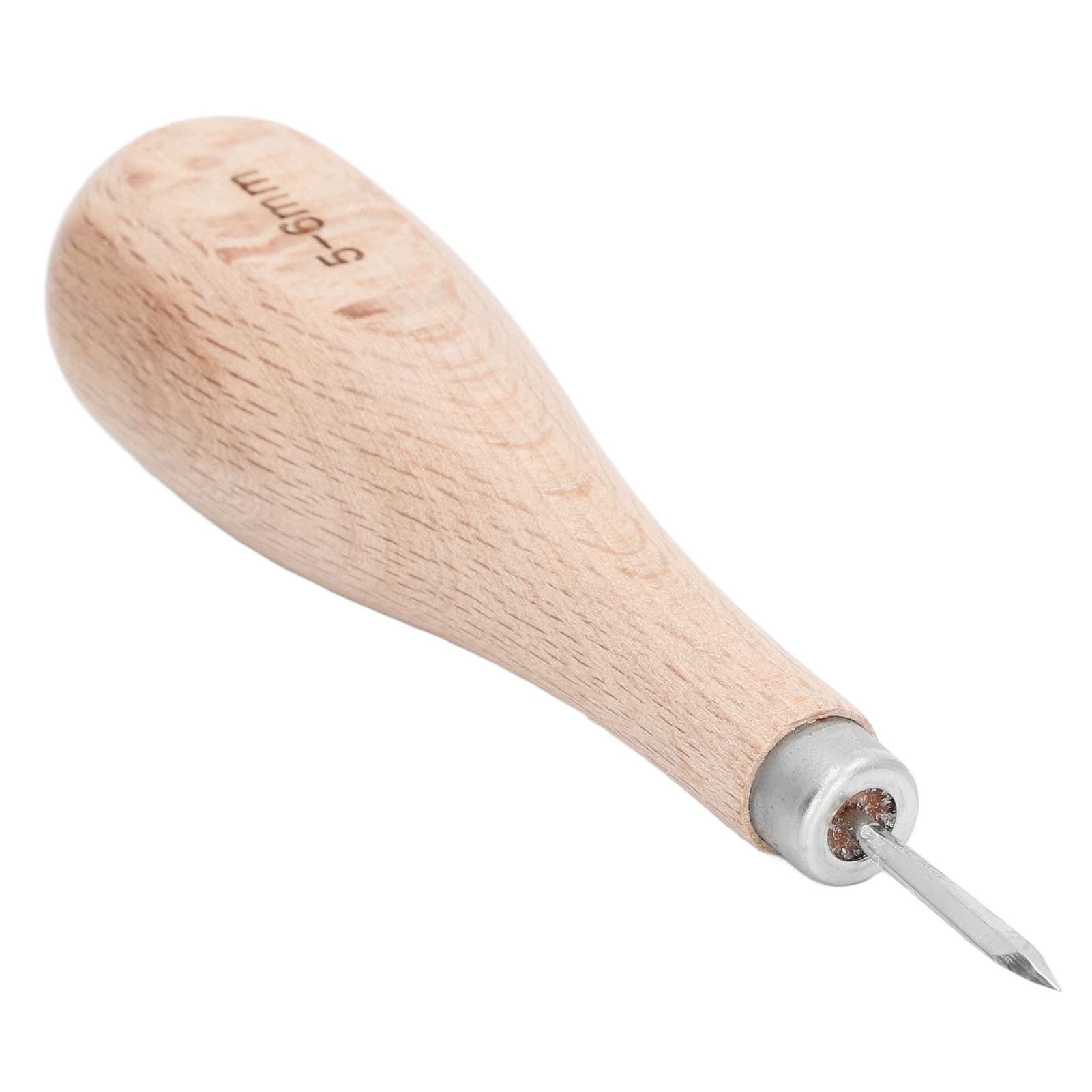 NEZE Leather strap, ergonomic design Syl Punch Leather craft DIY 5-6 mm for leather punching for drilling