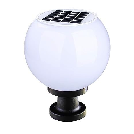 9 8 Inch Led Solar Lights Outdoor Solar Fence Lights Solar Post