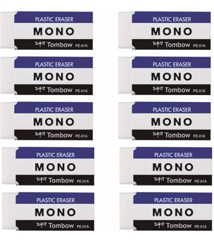 Sakura Arch Evolutional Schaumstoff-Radiergummis 5er Set - Japanische Qualität