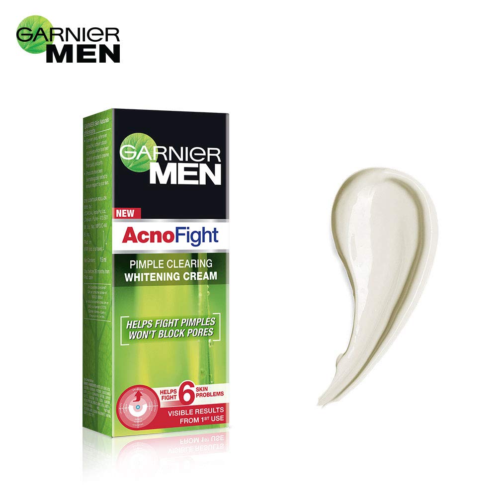 garnier men acno fight pimple clearing whitening day cream