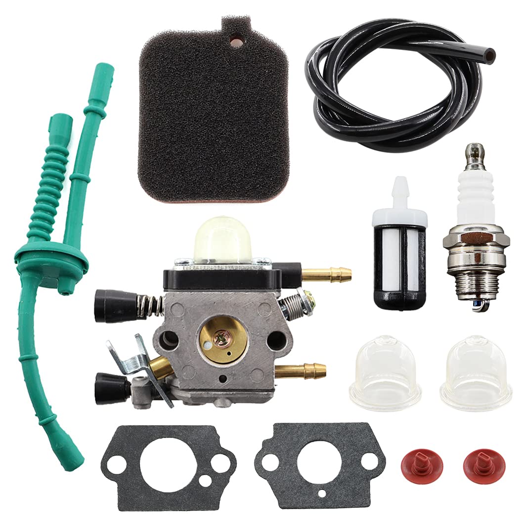 MCHNIC Carburetor with Air Filter Fuel Filter Line for Stihl BG45 BG46 BG55 BG65 BG85 BR45C SH55 SH85 Leafblower Replace Zama C1Q-S68G 4229 1200 606