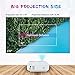 VIVIMAGE C3 Portable Projector with 2600 Lux, Mini Home Cinema Video Projector, Support 1080P 3D, TV Stick, PS4, Xbox, Laptop and Smart Phone with HDMI, VGA, AV, USB