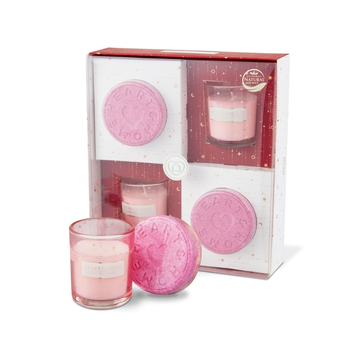 Mini Candle and Bath Bomb Gift Set