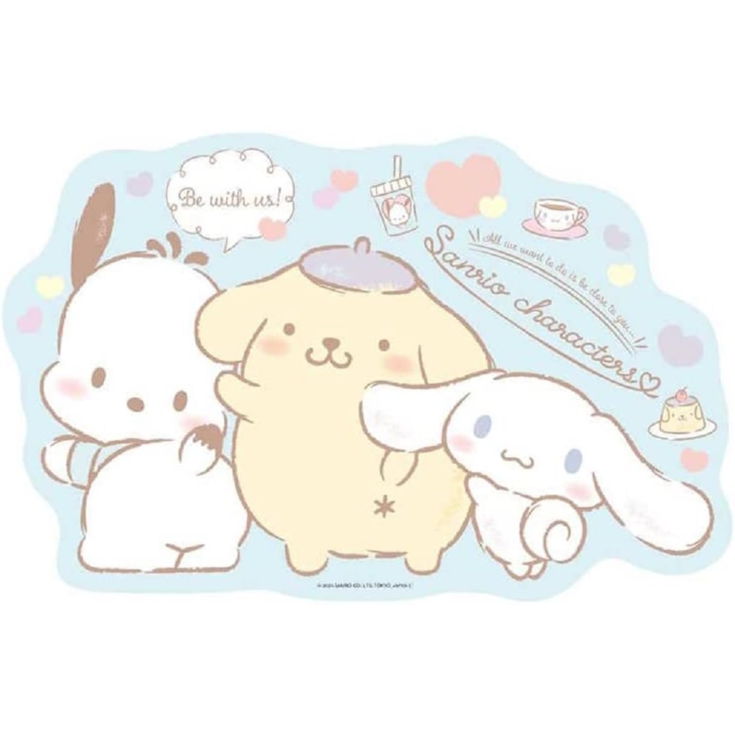 アサヒ興洋 サンリオキャラクターズ レジャーシート ダイカット型 クッションマットの商品画像