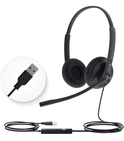 USB Headset Noise Cancellation Call Center
