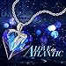 LADY COLOUR Sweet Heart Blue Heart Pendant Necklace Swarovski Crystals Fashion Jewelry for Women for Her Girlfriend Wife Birthday Gifts for Mom Sister Wedding Jewelry for Brides