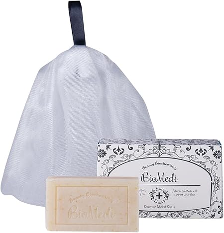 Amazon ビオメディ エッセンスモイストソープ 80g 米ぬかから作られた手作り石鹸 Biomedi 洗顔せっけん 通販