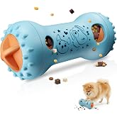 FOXMM Interactive Treat Dispensing Dog Toys – Adjustable Puzzle Toy to Keep Dogs Busy, Mental Stimulation, Cognitive Fun and 