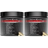 Formulation Factory Heart of Steel: 10-in-1 Metabolic Maximizer Nitric Oxide Supplement, Blood Pressure Support, L Arginine, L Citrulline Natural Pre-Workout: Energy Management 240 Count (2 Pack)