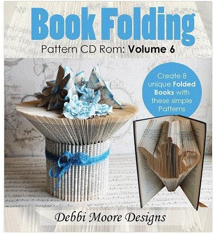 Debbi Moore Book Folding Pattern Volume 6 CD Rom Heart Butterfly Teddy (324248)