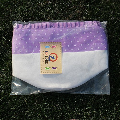 Easter Bucket Dot Easter Basket for Children Egg Hunt (Purple) - Thumbnail 5