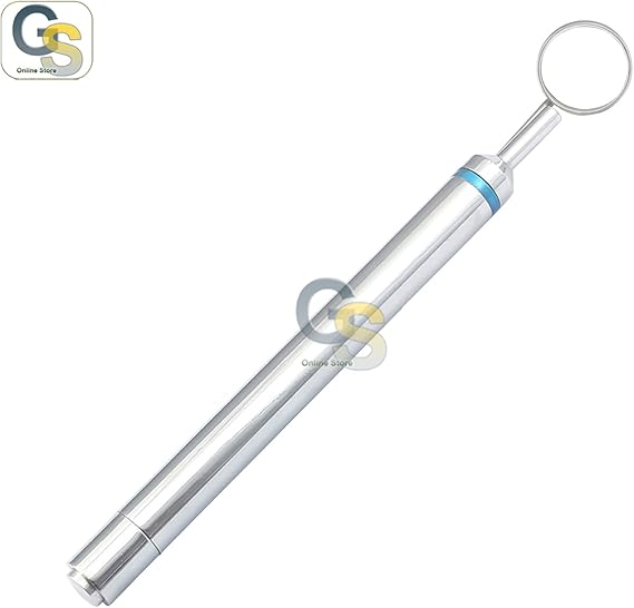 G.S Dental Mirror Metal with Light Dental Instruments Best