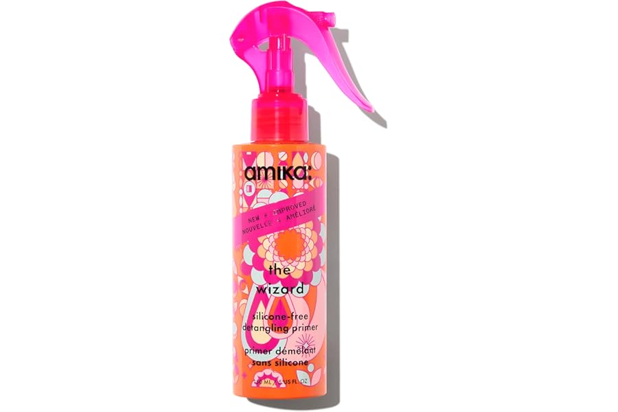 amika the wizard silicone-free detangling primer