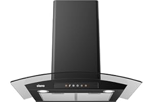 CIARRA Black Range Hood 30 inch with Soft Touch Control 450 CFM Stove Vent Hood for Kitchen with 3 Speed Exhaust Fan Auto Shut Off Function CAB75502
