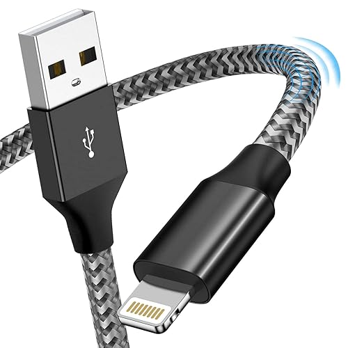 Pack FT iPhone Charger Cable [Apple Mfi-Certified] Lightning