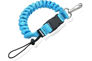 nitescuba Scuba Diving Spring Clip Lanyard Anti-Lost Lanyard with Quick Release Buckle for Outdoor Sports
