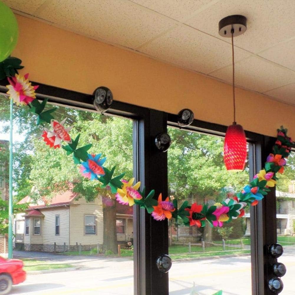 Enfants Et Adultes 3m Banderole En Papier Pour Decoration De Fete Evenements Anniversaire Soupes Festivals Ameublement Et Decoration Cuisine Maison