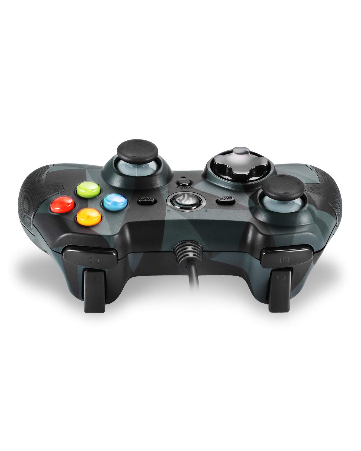 EasySMX Wired Game Controller Joysticks Dual Shock for Windows/Android/ PS3/ TV Box