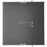 Ortur Laser Engraving Platform, DIY Design Aluminum Working Panel 15.75x17.64x0.47 inch High Strength Steel for Fast Heat Dissipation and Desktop-Protecting
