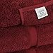 Chakir Turkish Linens Premium Cotton Absorbent Turkish Towels (Bath Towel - Set of 4, Cranberry)