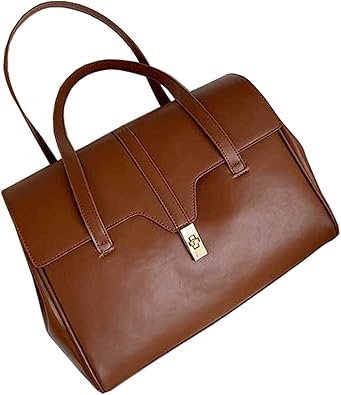 Amazon トートバッグ レディース 大きめ 通勤 通学 大学生 トート 持ち手 長め カジュアルバッグ 肩掛け ブラウン Free ノーブランド品 トートバッグ