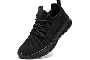 DLWKIPV Men's Shoes Running Road Walking Sneakers Sports Athletic Workout Gym Shoes Casual Comfortable Breathable Fashion