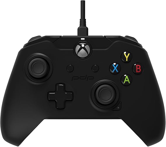 PDP Wired Controller for Xbox One and PC Black Amazon.co.uk PC