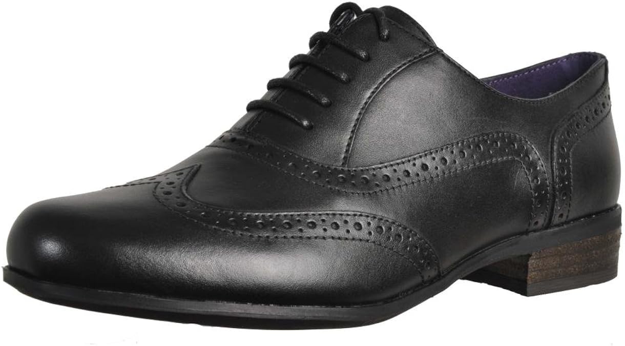 Chaussures Clarks Hamble Oak Pour Femme - Taille 40 EU - Cuir Noir - Lacets - Neuves Avec Facture
