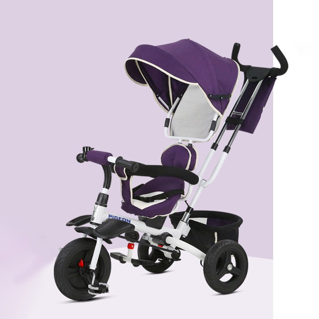 独創的 子ども用自転車 B07c879mbm Color 子供の三輪車2 6歳の赤ちゃんバイクおもちゃの車若い子供たちの自転車 ピンク 黒 シアン グリーン Blue 第1位獲得