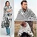 Emergency Mylar Survival Blankets Space Blanket Ultra Durable Car Kit Emergency Sleeping Bag Shelter Kit Camping Hiking Earthquake Keep Warm Blanket 130×210 4Packthumb 1