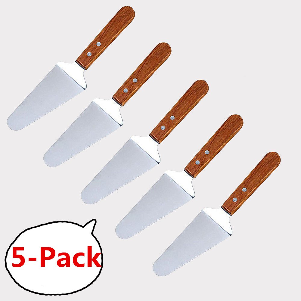 Harrahs Pie Server Cake Holder Transfer Triangular Spade Spatula for