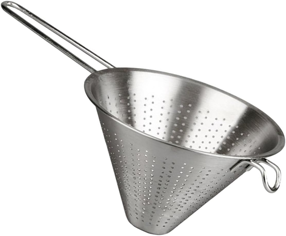 Arce Chinese Strainer Chinese Colander Stainless Steel 24 cm