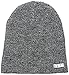 neff Men's Daily Reversible Beanie, Black/White Heather/Maroon, One Size