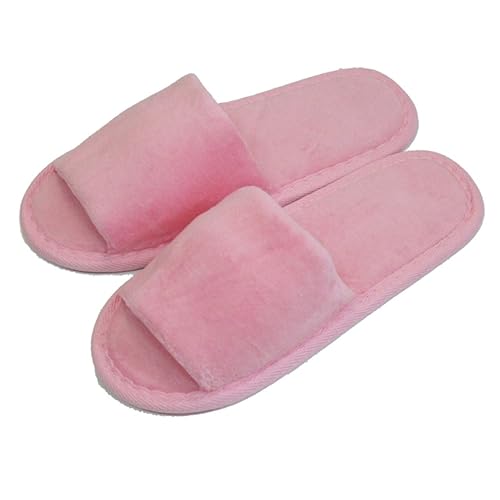 Kid's Open Toe Slippers Cotton Terry Velour Slippers Cloth Spa