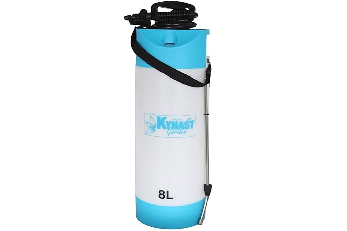 Kynast Garden Drucksprüher 8 Liter blau Gift Unkraut Spritze