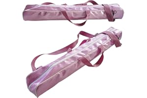 Tzurie Twirling Baton Bag 30-Inch with Shoulder Strap, Zippered Baton Case for 21-28 inch Twirling, Carrying Bag