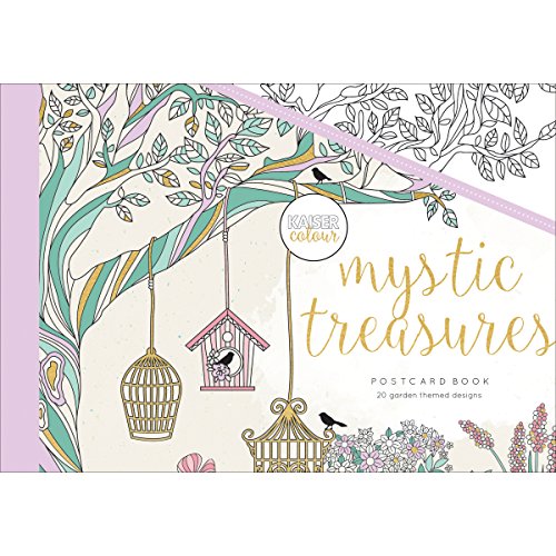 KaiserCraft Kaisercolour Postcard Book 20/pkg-Mystic Treasures