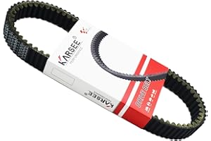 KARSEE 0823-228 Drive Belt Compatible with 2004-2017 Arctic Cat 350/366/400/425/450/500 XC450 23100-PWB1-900 KYMCO MXU 375 Kawasaki KVF360 3201-242 23100-PWB1-900