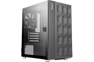 Antec NX200 M, Micro-ATX Tower, Mini-Tower Computer Case with 120mm Rear Fan Pre-Installed, Mesh Design in Front Panel Ventil