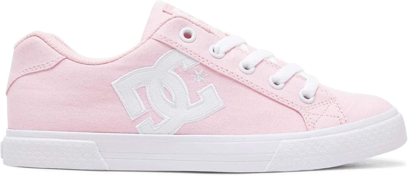 pink canvas trainers