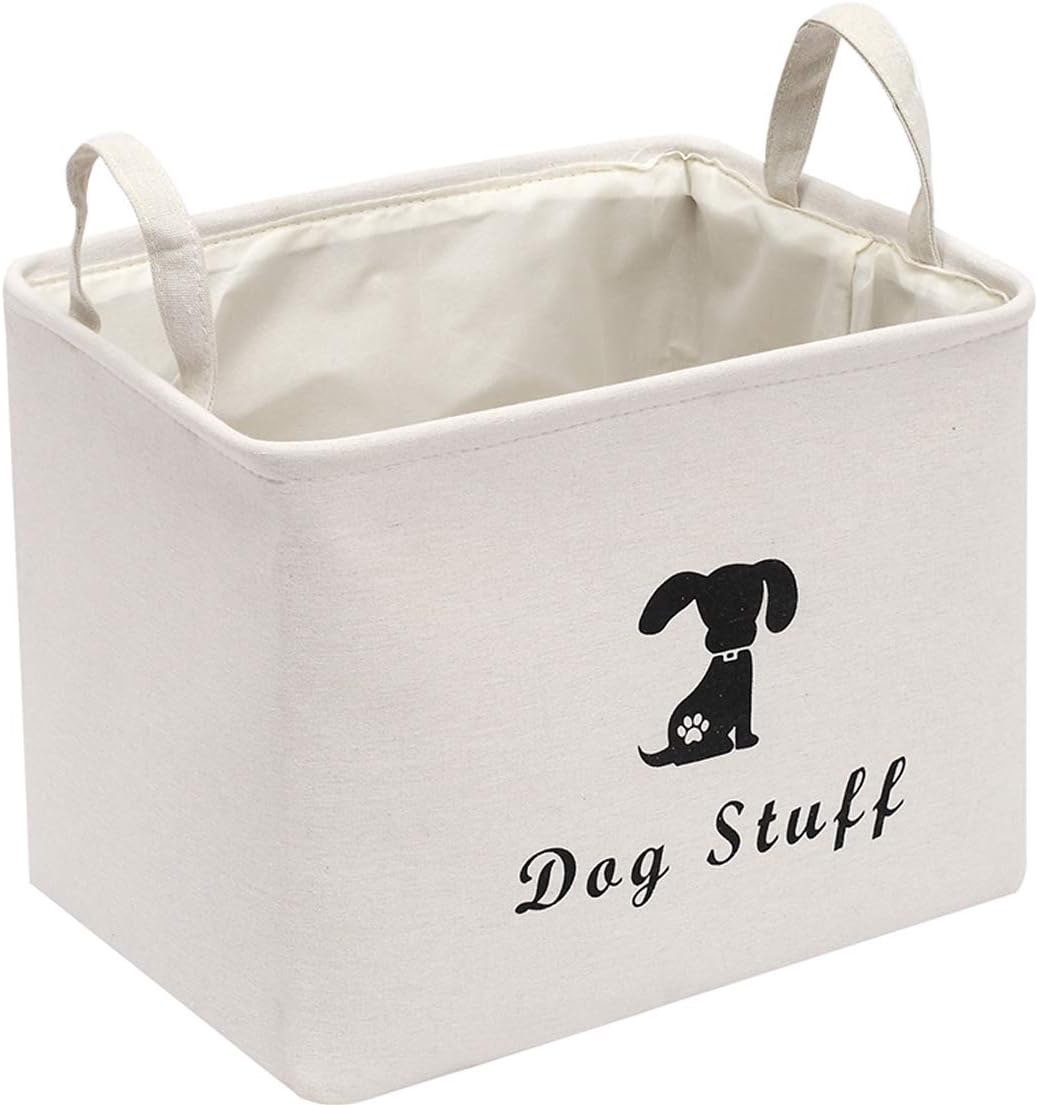 Pet Supplies Polyester Dog Toy Basket and Dog Toy Box, Puppy Toy