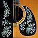 ジャカモウ(Jockomo) Oriental Flower Perfect Guitar and Bass Inlay Sticker/Decal (B-165OFS-MX)